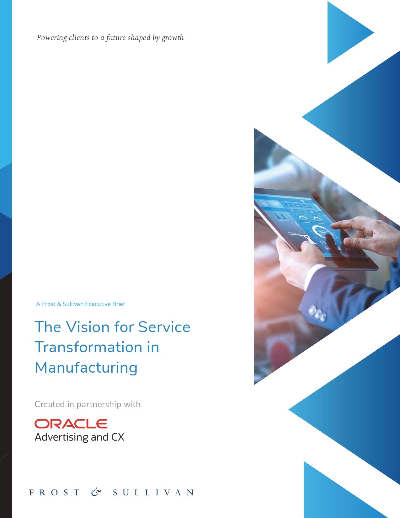 The Vision for Service Transformation in Manufacturing-R