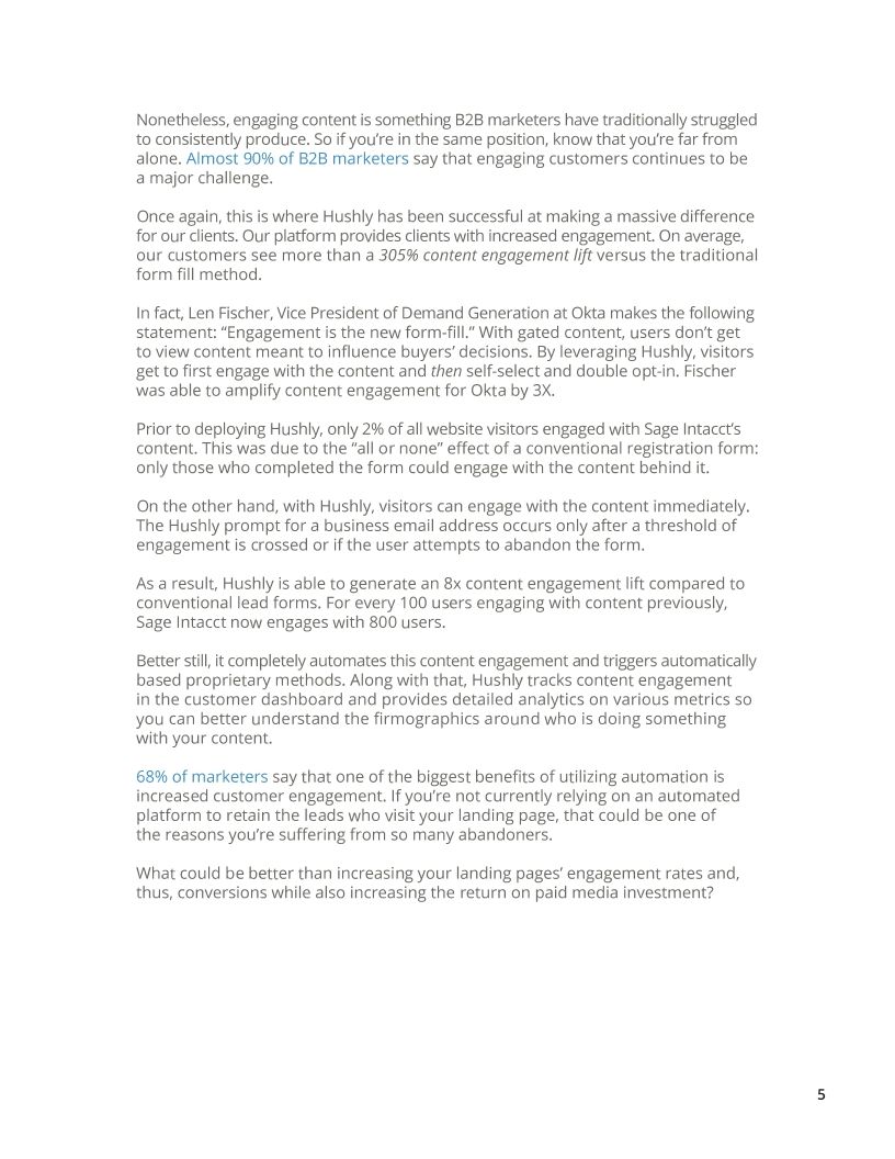 5 Reasons Enterprise Companies Trust Hushly to Increase Conversions