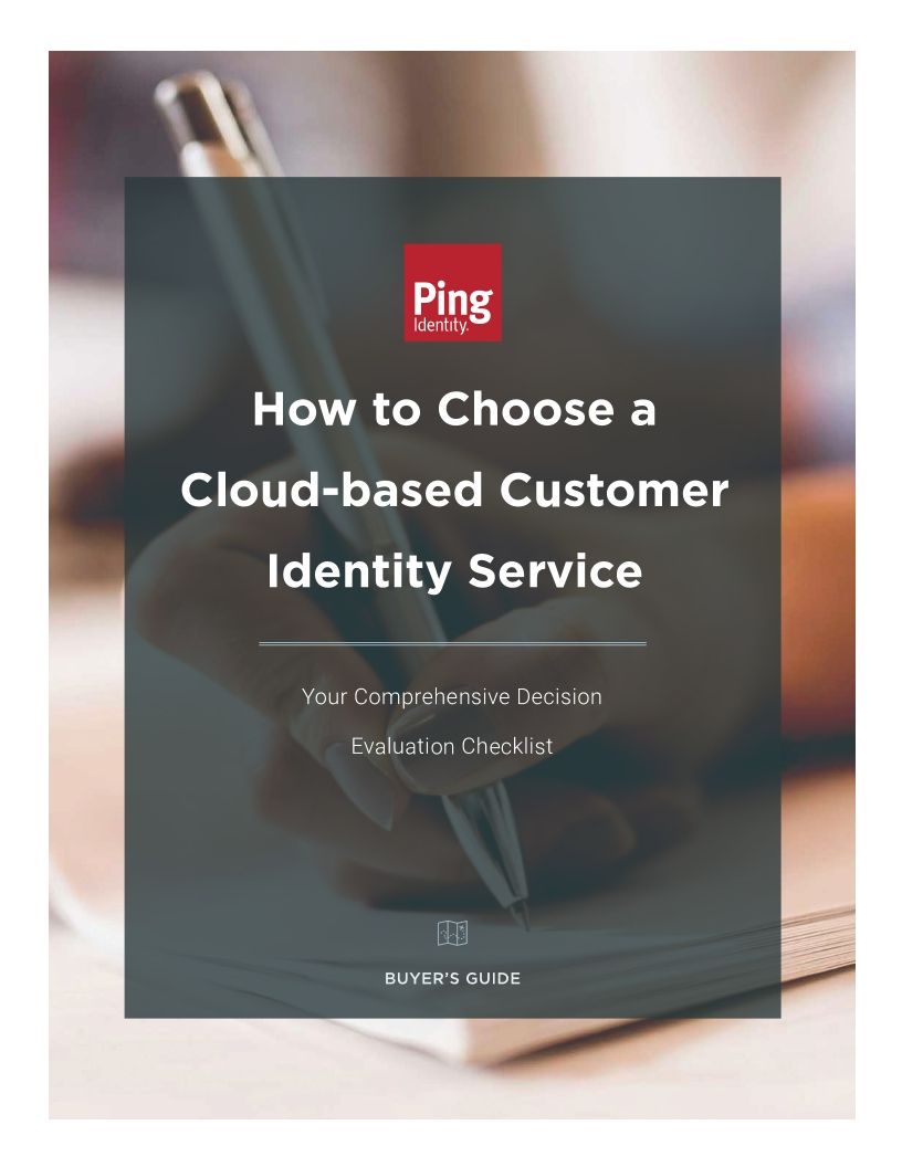 Buyers Guide: Cloud Customer Identity