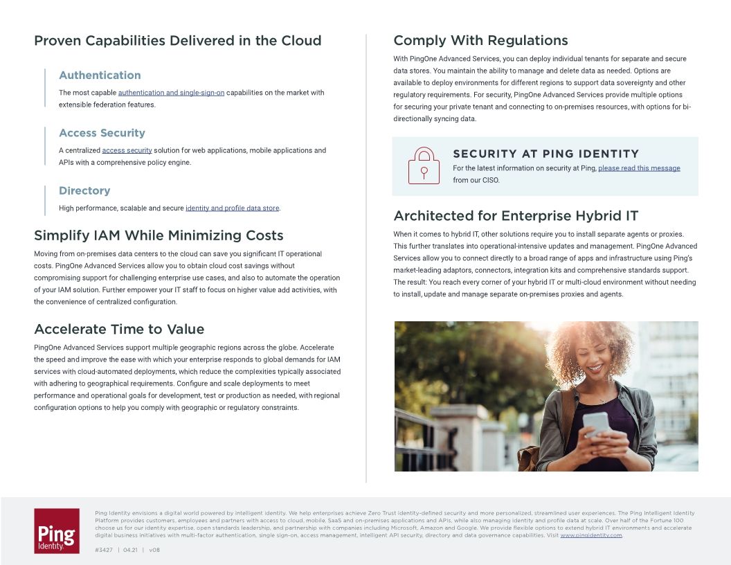 PingOne Advanced Services