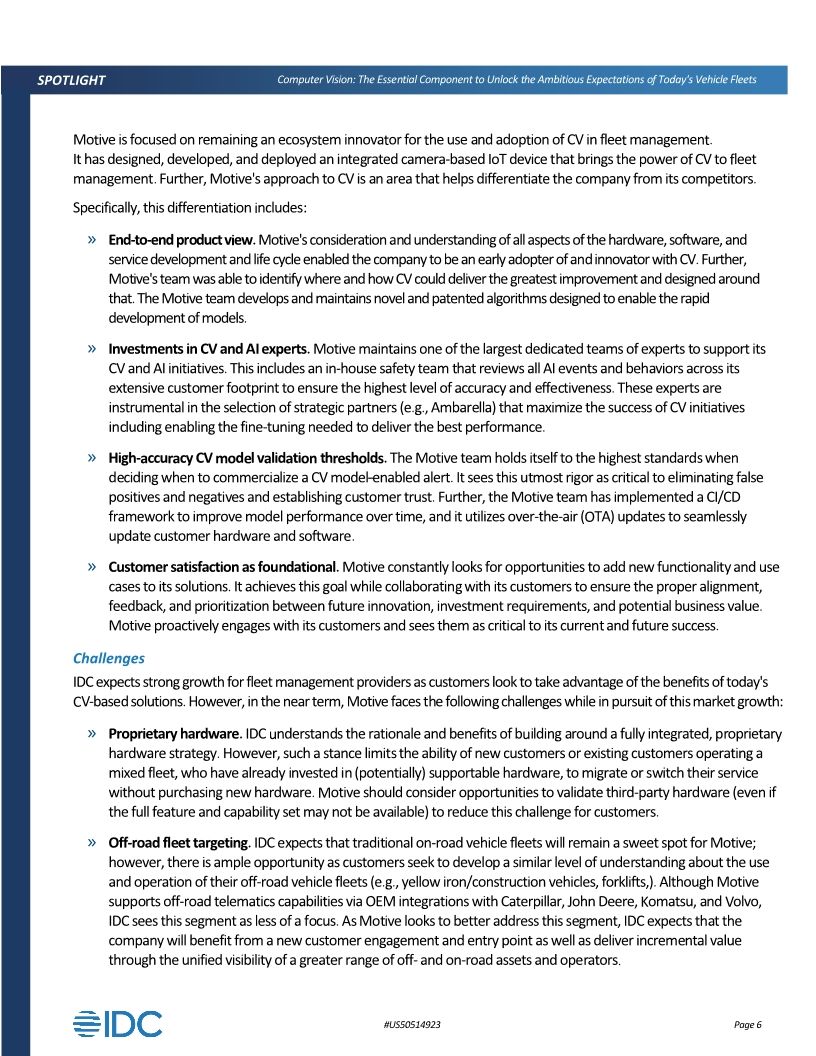 IDC Computer Vision Report
