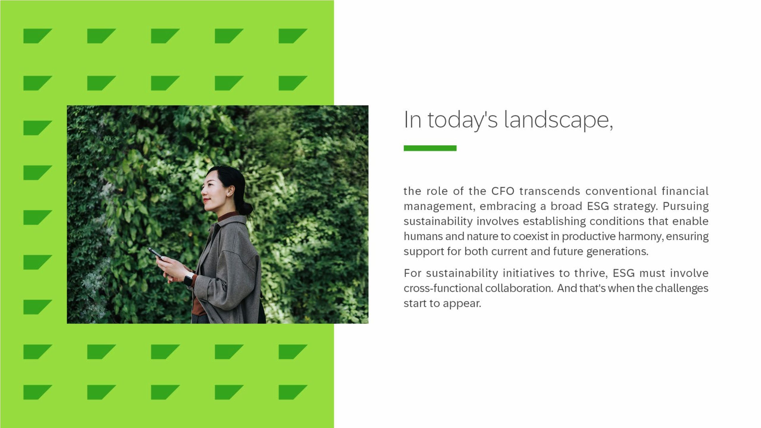 Transforming Finance: The CFO’s Role in Driving Sustainable Growth