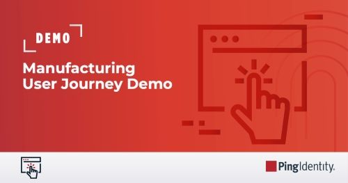 Manufacturing User Journey Demo