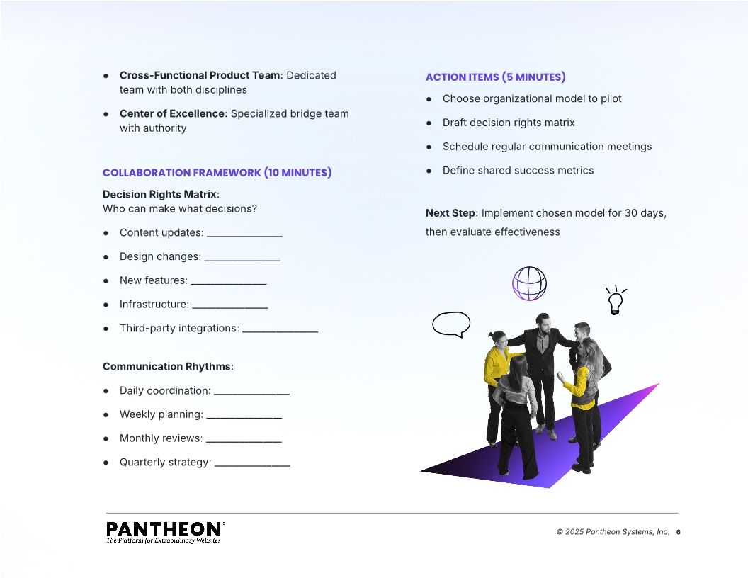 Discussion Guides for IT and Marketing Collaboration