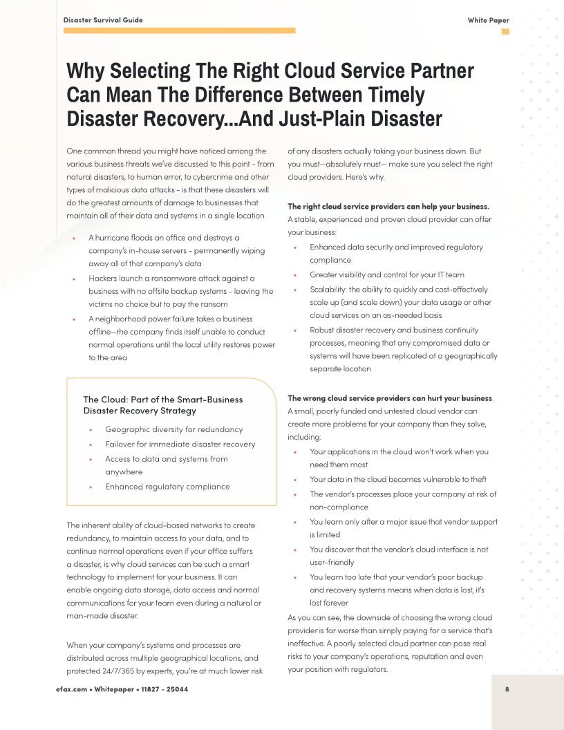 Disaster Survival Guide: Business Continuity Through Cloud Communications