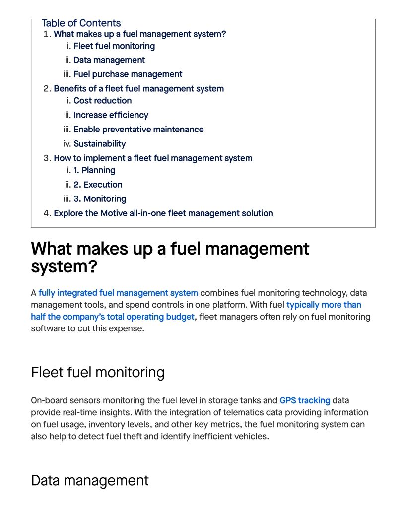Reduce Costs with a Fleet Management System