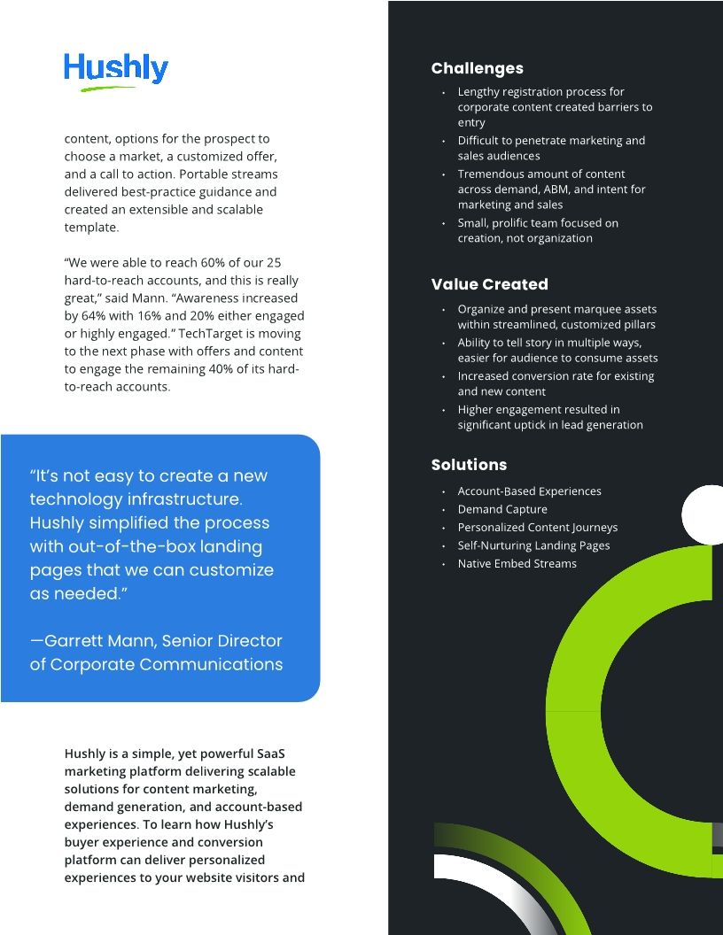 Case Study: TechTarget