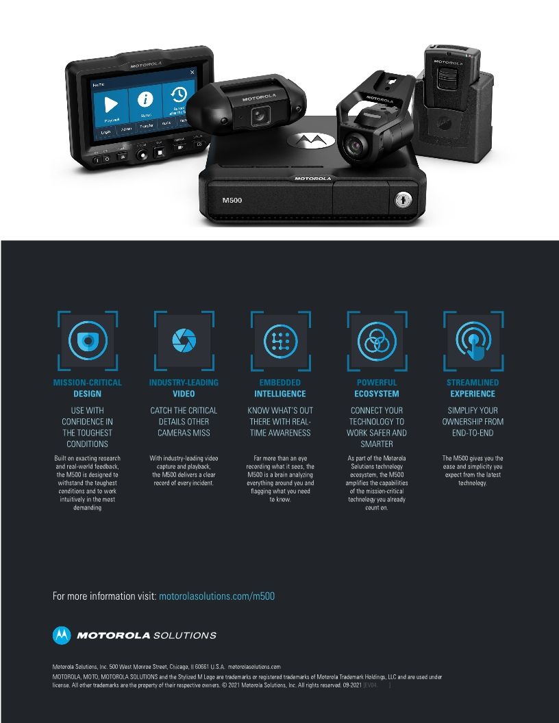 M500 IN-CAR VIDEO SYSTEM - Fact Checks