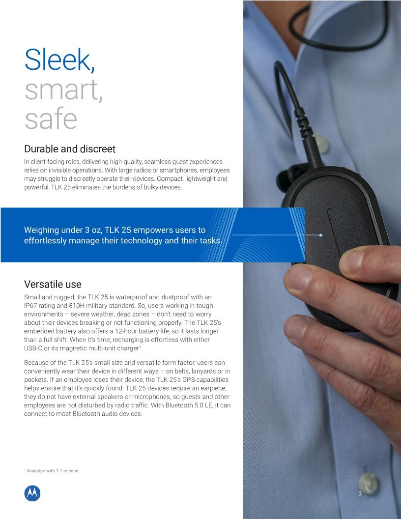 TLK 25 for golf course resorts and communities