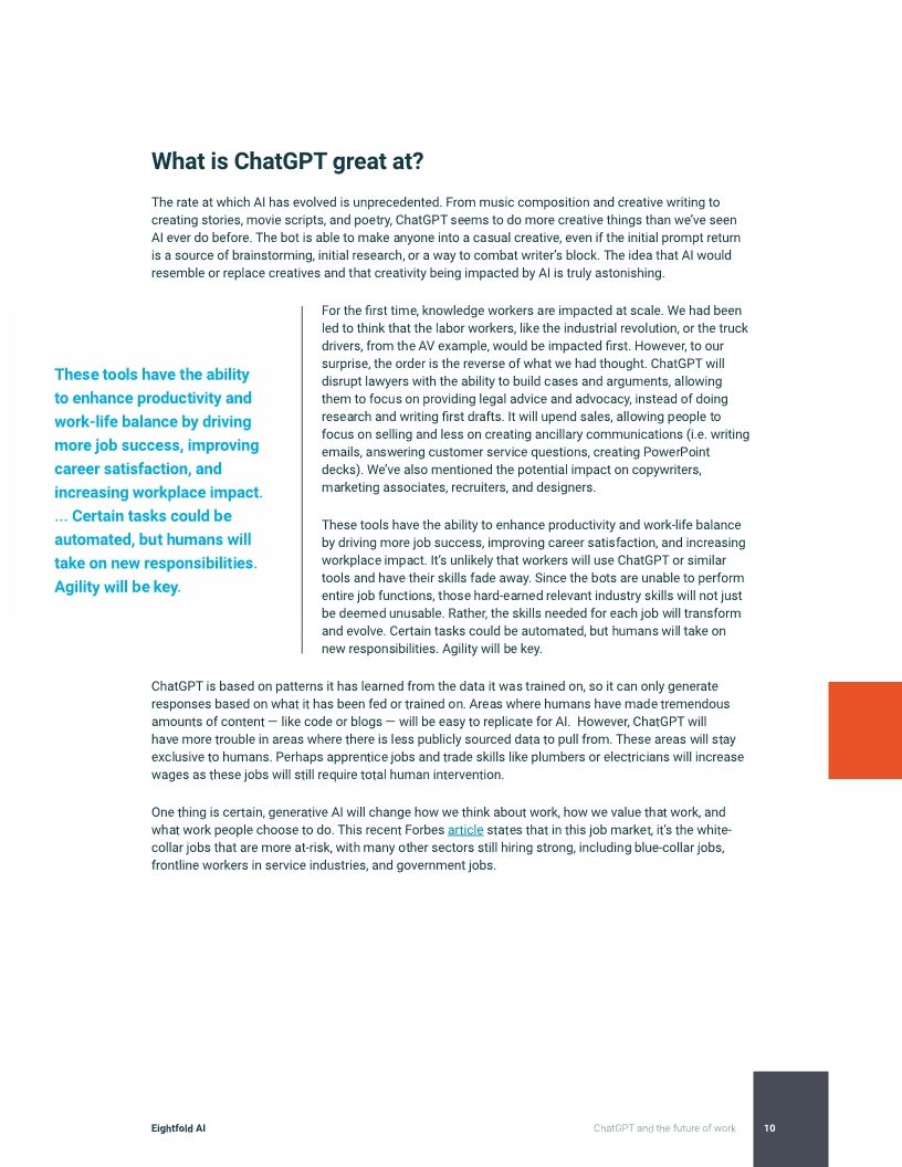 ChatGPT and the future of work