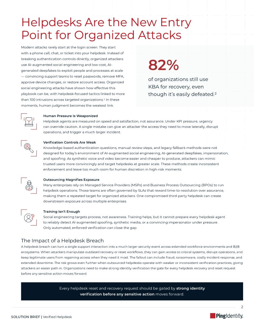 Stop Helpdesk Attacks Before They Start with Verified Helpdesk