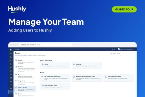 Adding Users to Hushly