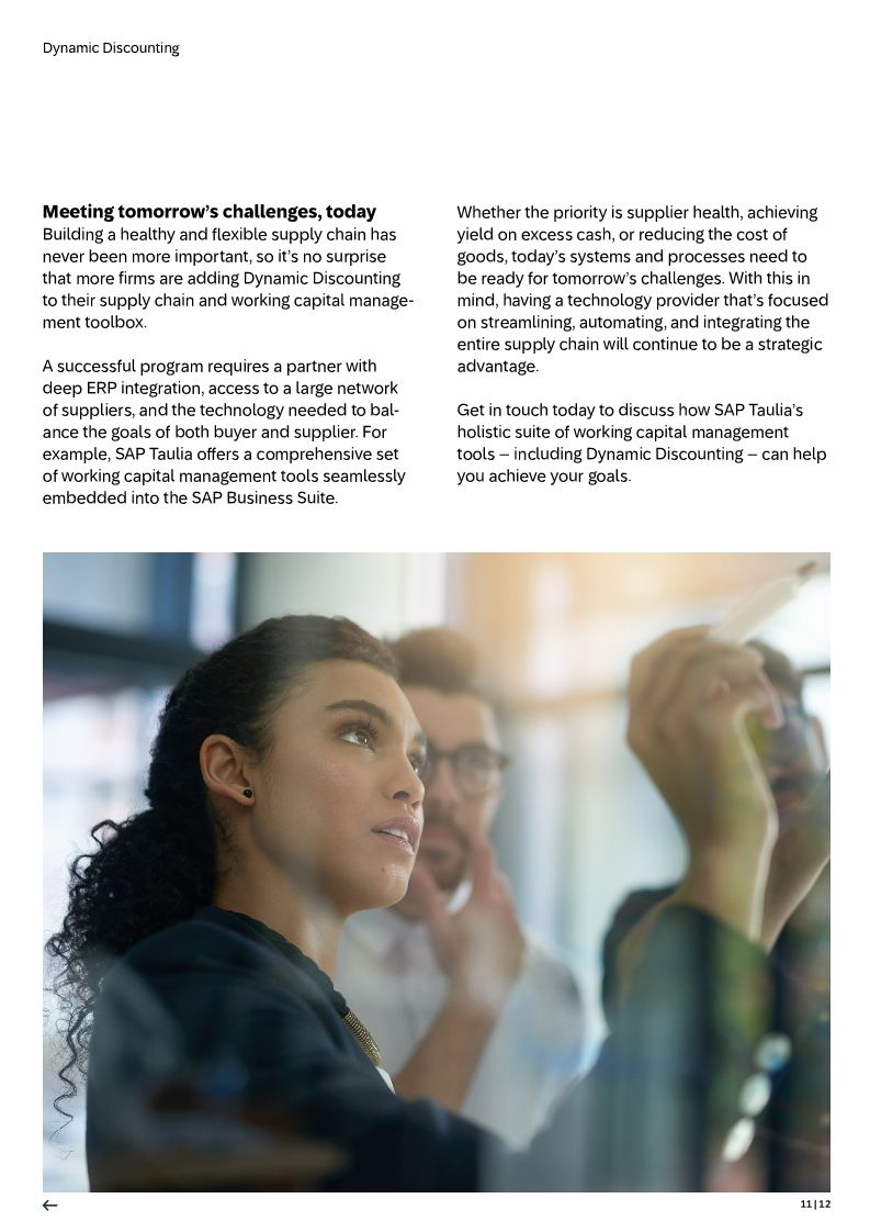 Dynamic Discounting: the key to early payments