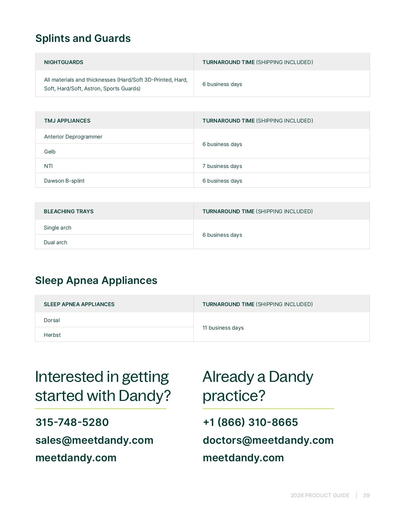 US- 2026 Product Guide