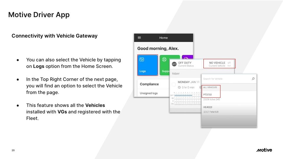Motive Driver App - Cx Onboarding