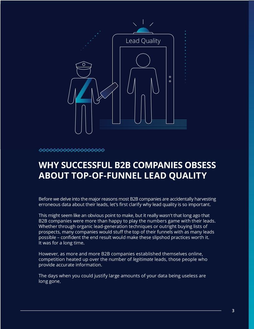 Bad Lead Quality: The Biggest Problem Facing B2B Marketers