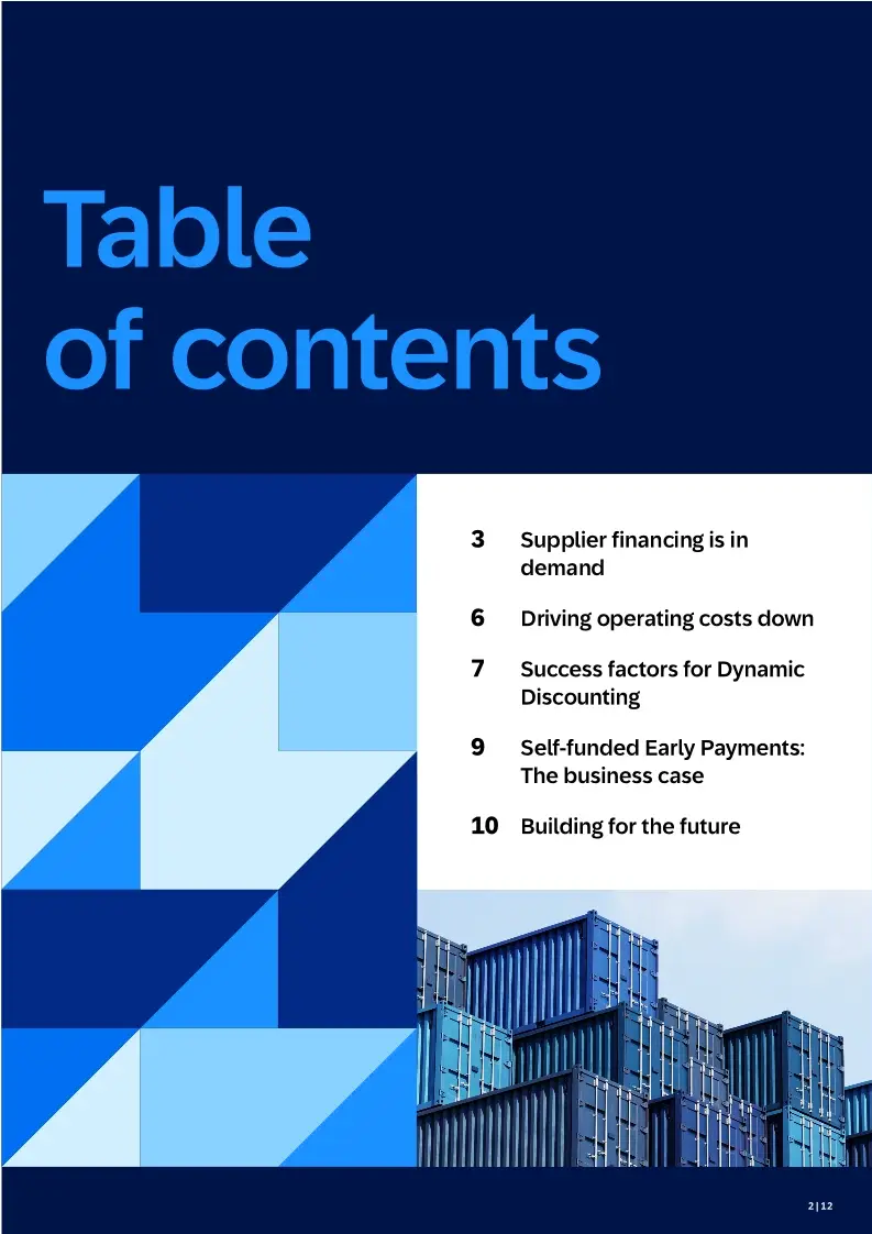 Dynamic Discounting: the key to early payments