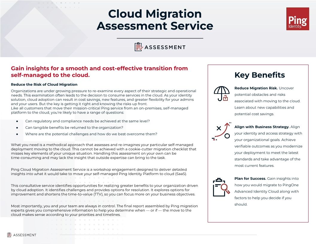 Cloud Migration Assessment Service