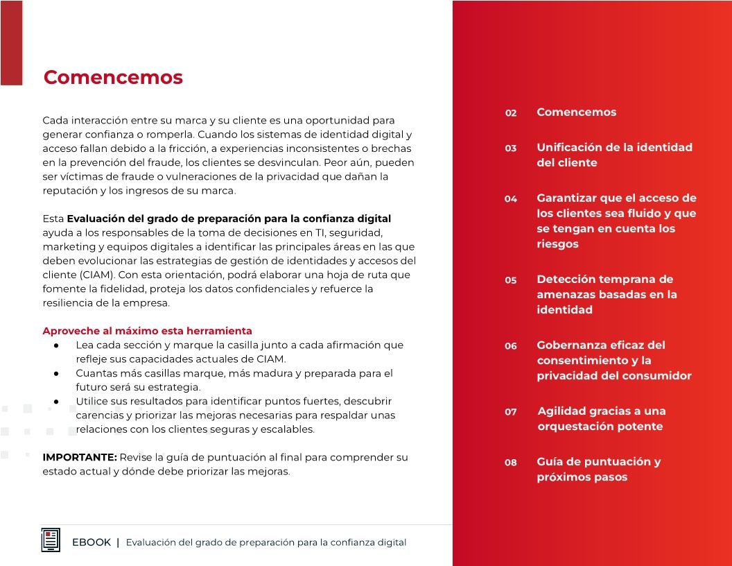 Evaluaci&oacute;n del grado de preparaci&oacute;n para la confianza digital