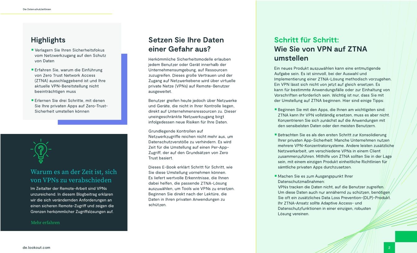 Playbook für Datensicherheit: Wie Sie Zero Trust für Ihre privaten Apps durchsetzen