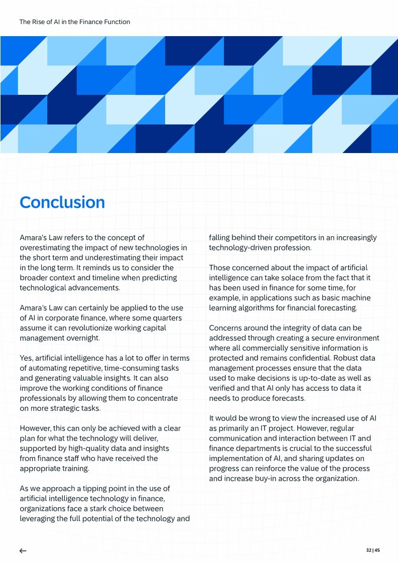 The Rise of AI in the Finance Function