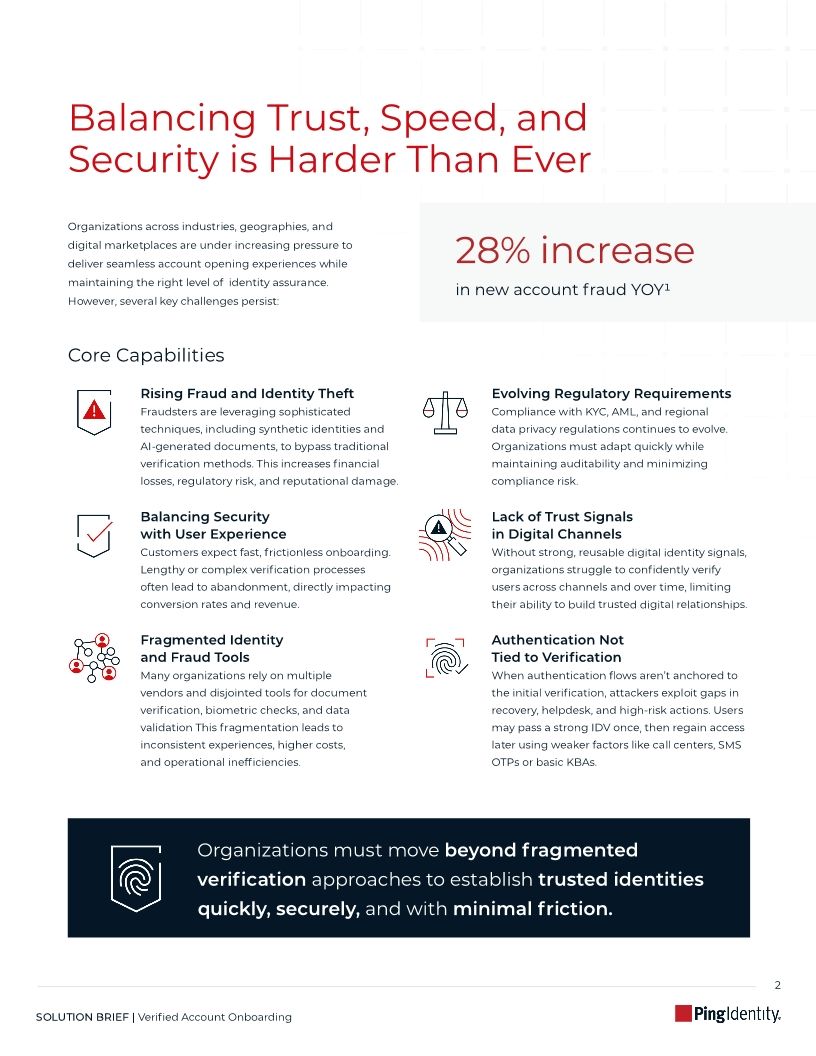 Accelerate Trusted Account Opening with Verified Trust