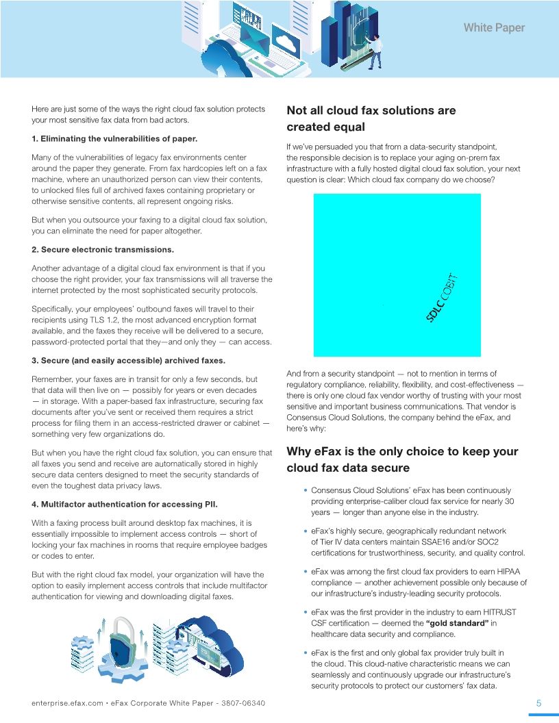 How Cloud Fax Enhances the Security of Your Mission-Critical Data