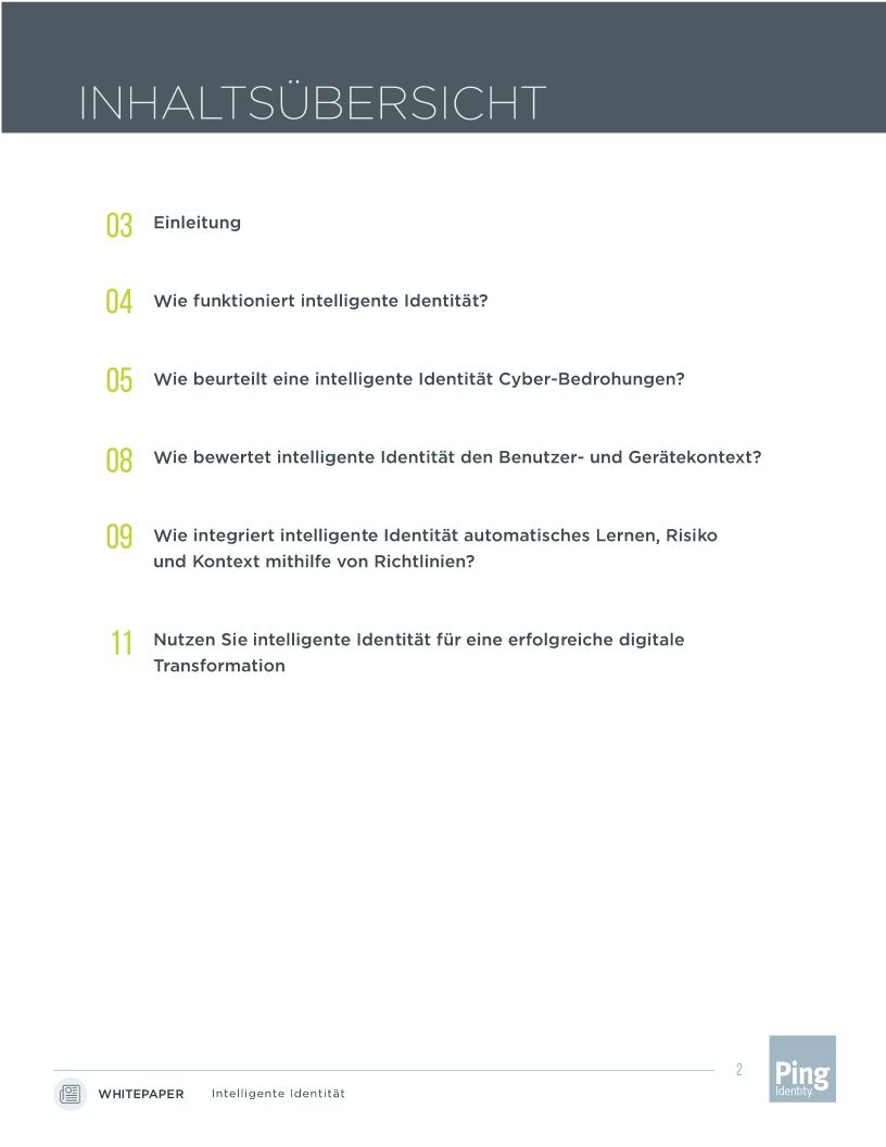 Intelligente Identität