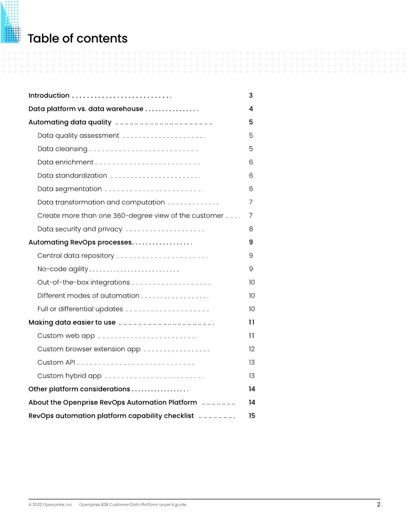 The Customer Data Platform Buyer’s Guide