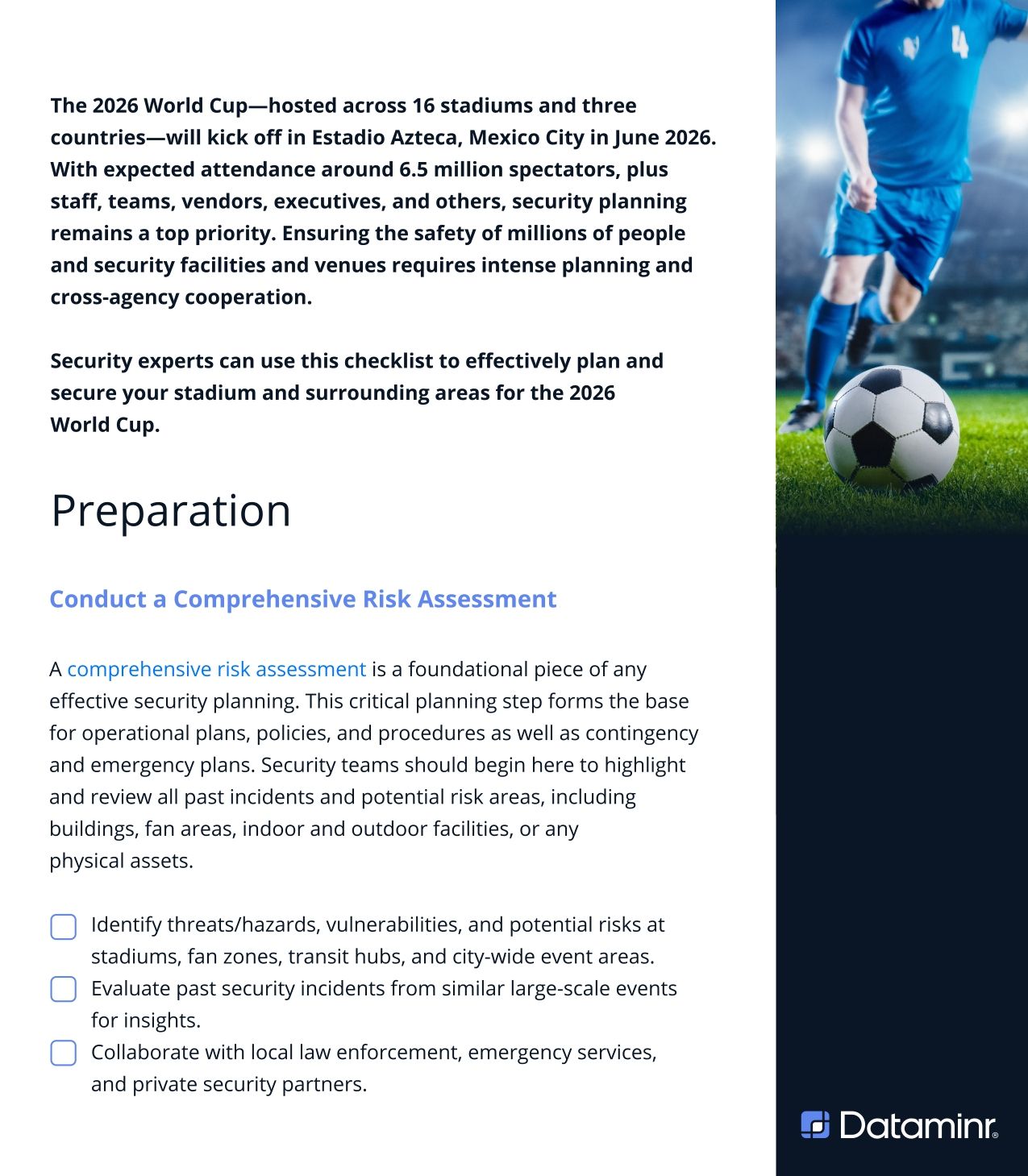 2026 World Cup Security Checklist