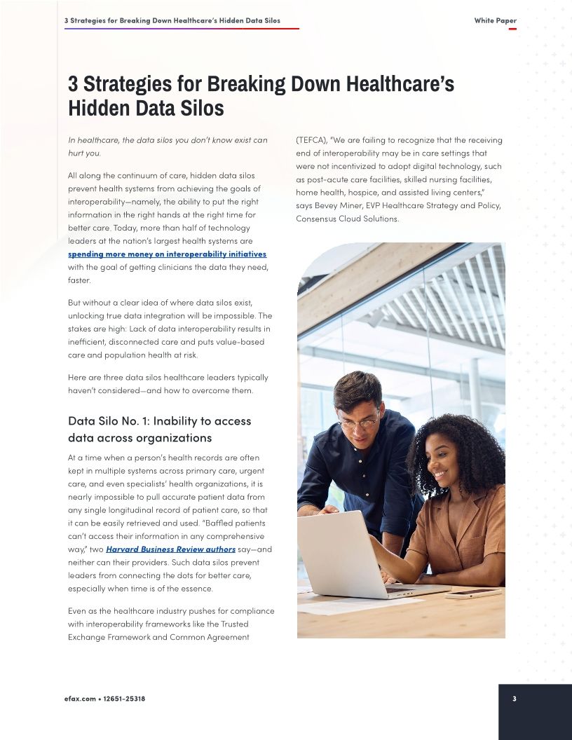 3 Strategies for Breaking Down Healthcare’s Hidden Data Silos