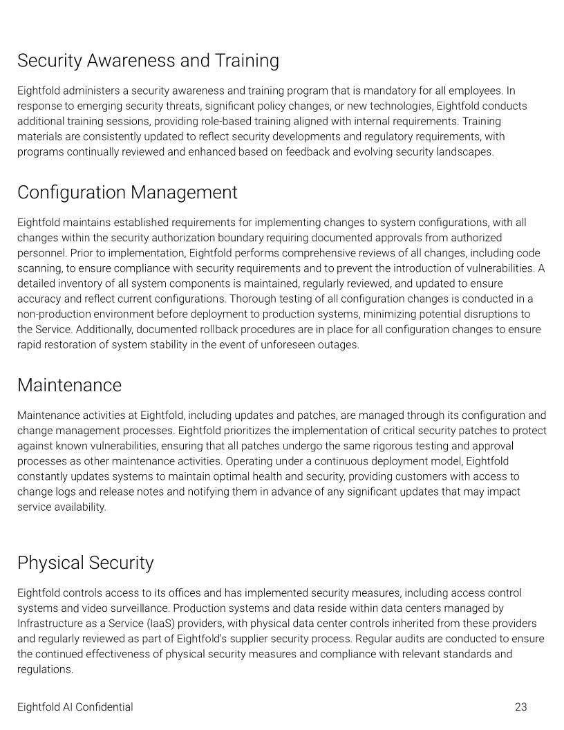 Business, Security, and Privacy Overview