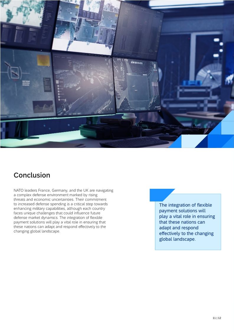 Defense in Europe: The key market drivers in France, Germany, and the UK