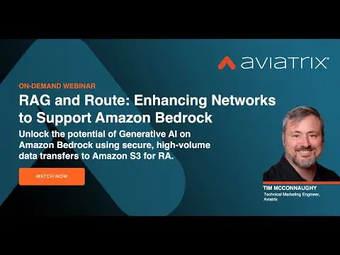 RAG and Route: Enhancing Networks to Support Amazon Bedrock