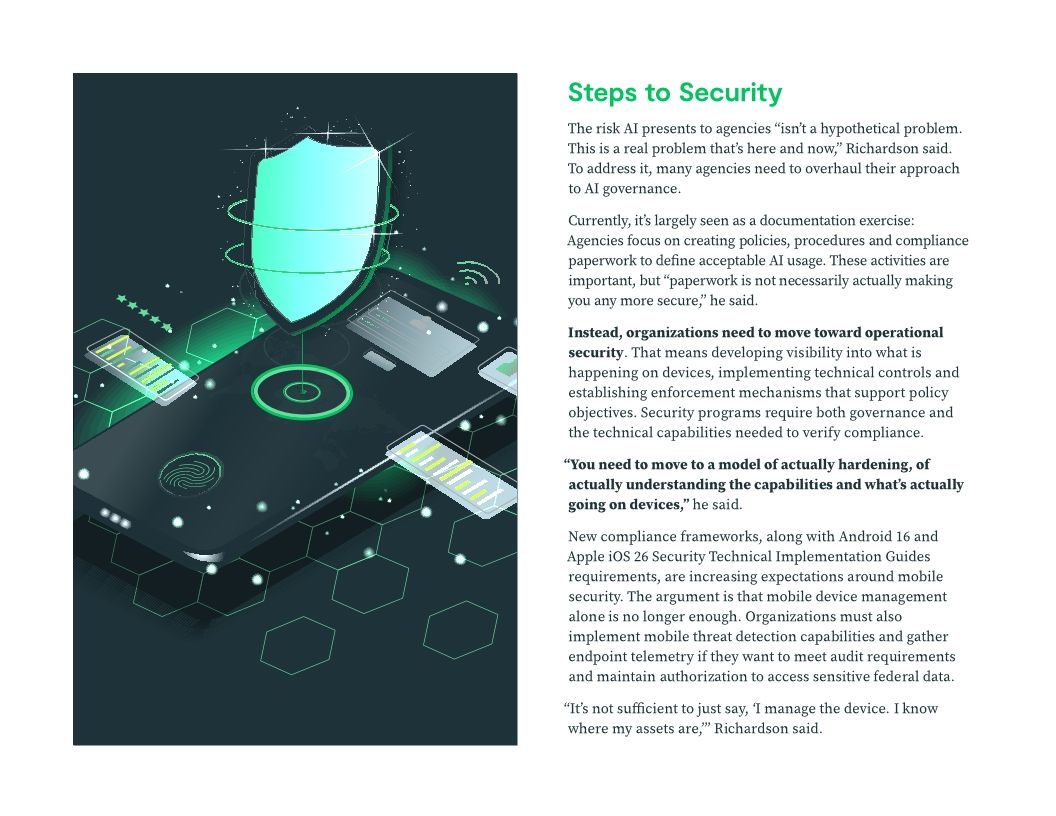 From AI Policy to Mobile Protection: What Agencies Need to Know