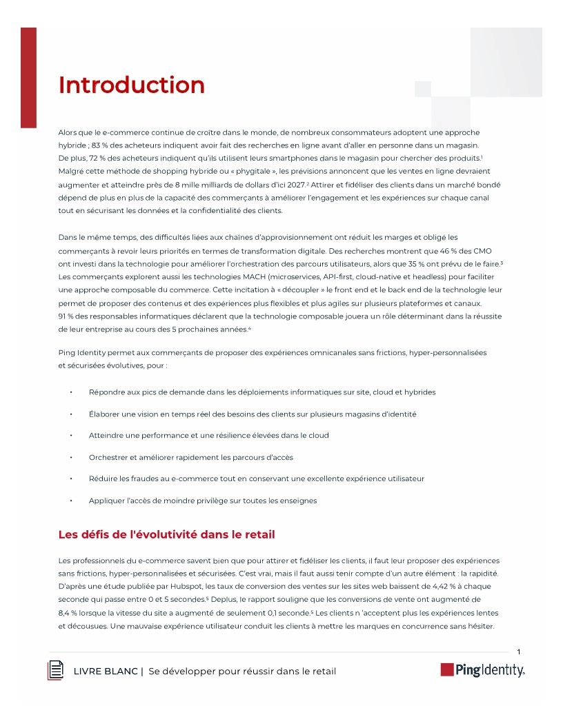 Se développer pour réussir dans le retail