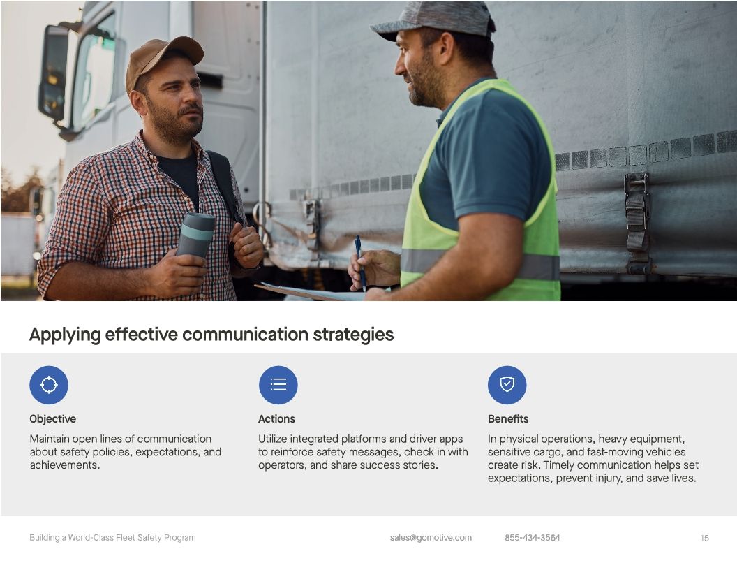 Ultimate guide to building a world-class fleet safety program