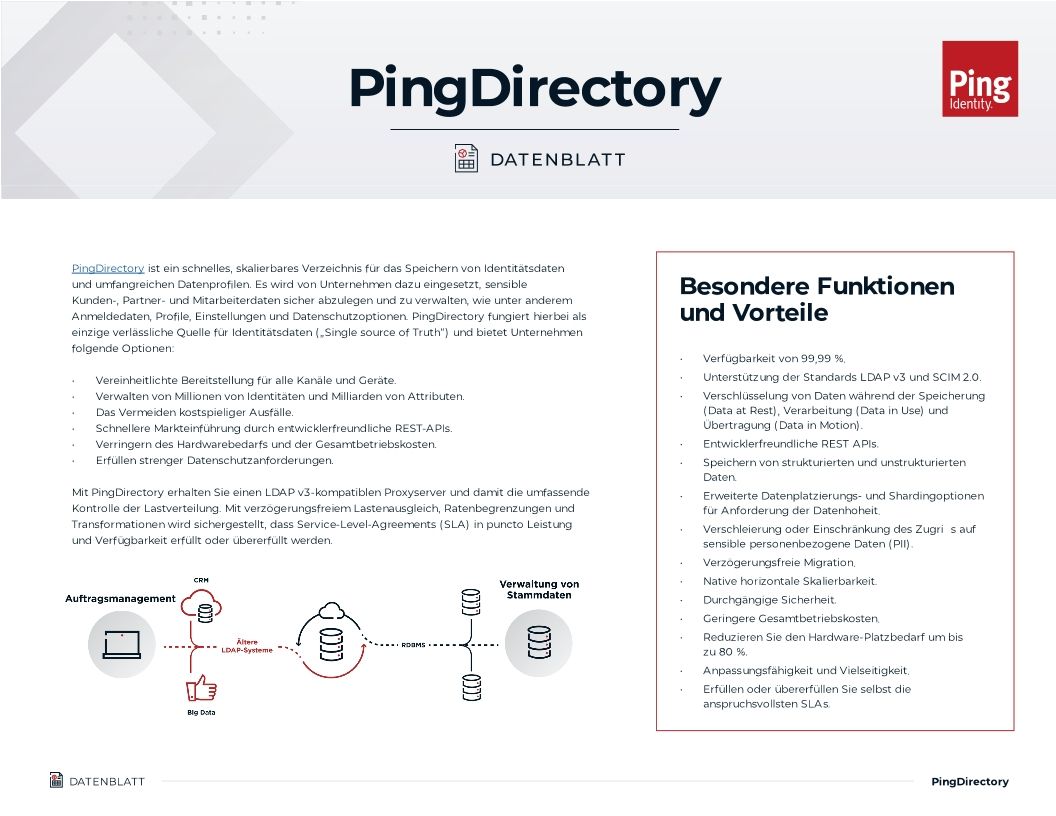 PingDirectory