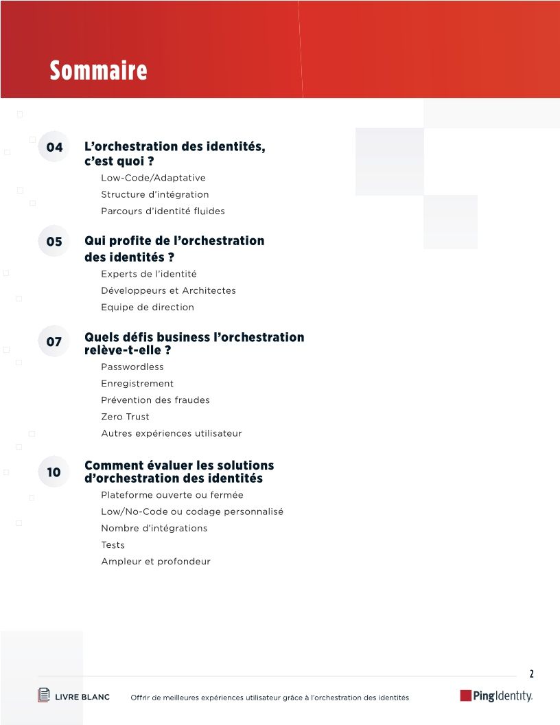 Proposer de meilleures expériences utilisateur grâce à l’orchestration des identités