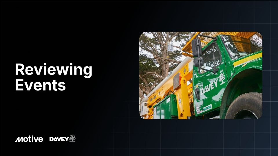 Coaching: Reviewing Events (Slide Deck)