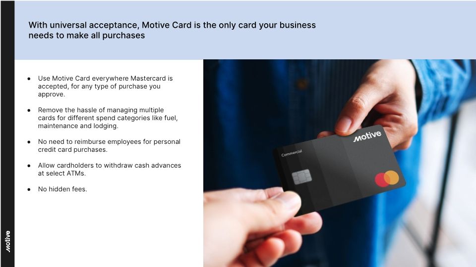 Motive Spend Management