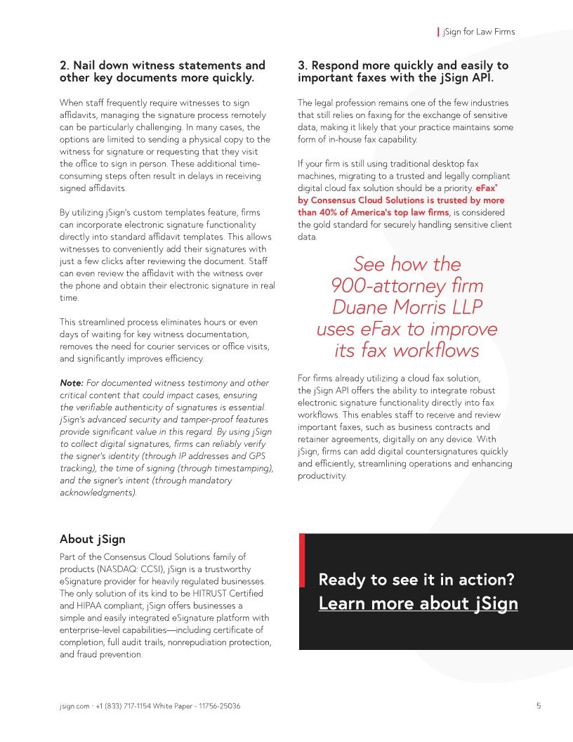 Law Firms: Enhance Efficiency and Elevate Client Satisfaction with Electronic Signature Solutions