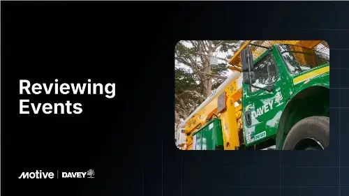 Coaching: Reviewing Events (Slide Deck)