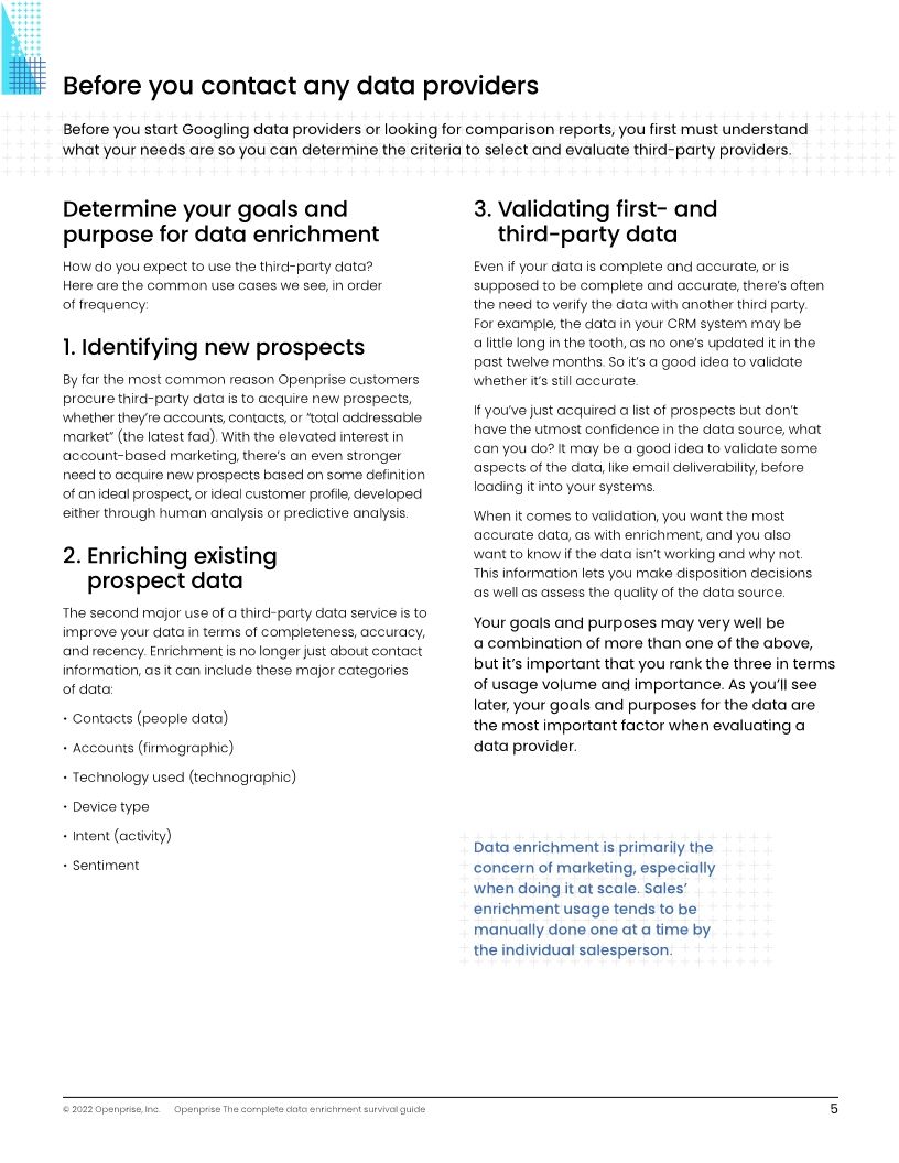 The complete data enrichment survival guide for RevOps