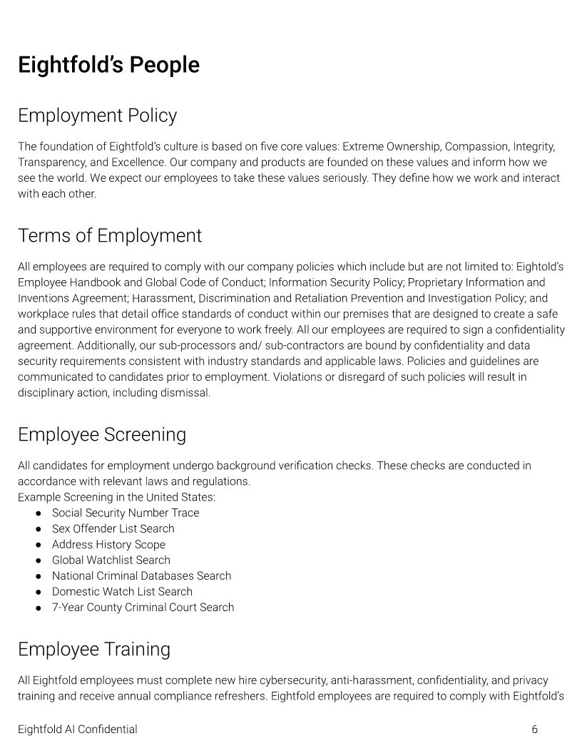 Business, Security, and Privacy Overview