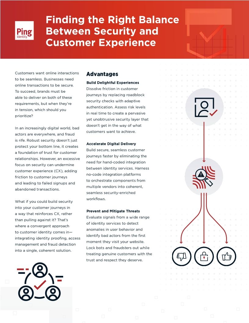 Finding the Right Balance Between Security and Customer Experience