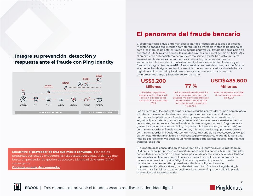 Tres maneras de prevenir el fraude bancario mediante la identidad digital