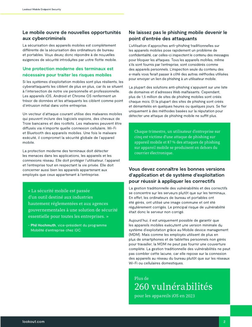 Lookout Mobile Endpoint Security