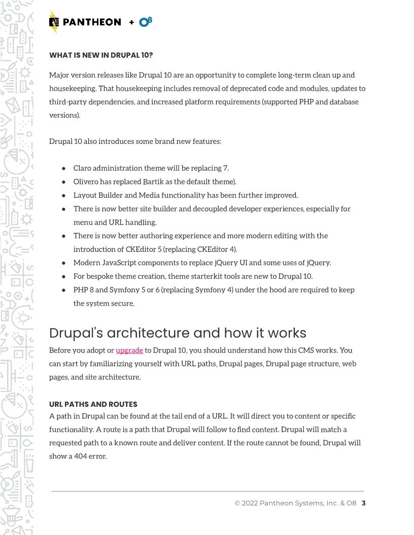 Drupal 10 Technical Sheet