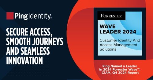 Ping Identity Named a Leader in CIAM in the 2024 Forrester Wave™